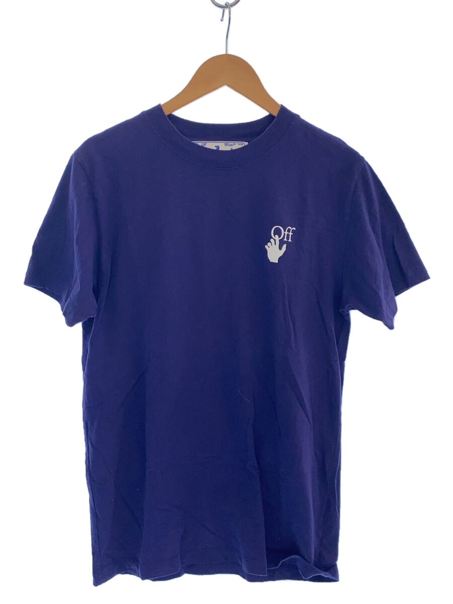 【中古】OFF-WHITE◆オフホワイト/21SS/MARKER S/S SLIM TEE/Tシャツ/M/コットン/パープル/紫【メンズウェア】｜2ｎｄ STREET 店