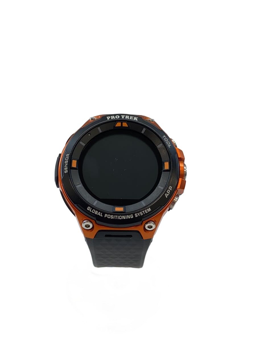 【中古】CASIO◆Smart Outdoor Watch PRO TREK Smart WSD-F20-RG [オレンジ色]/--/騾馬【服飾雑貨他】
