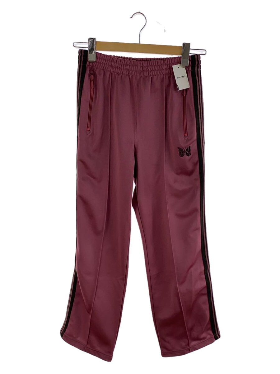 【中古】Needles◆Track Pant Poly Smooth/XS/ポリエステル/PNK/MR286【メンズウェア】