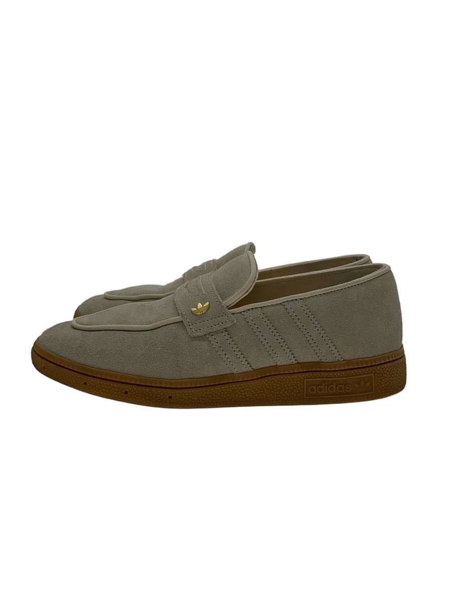 【中古】adidas◆置き目毛革/24.5珊/BEG/スウェード/KJ0640//【シューズ】