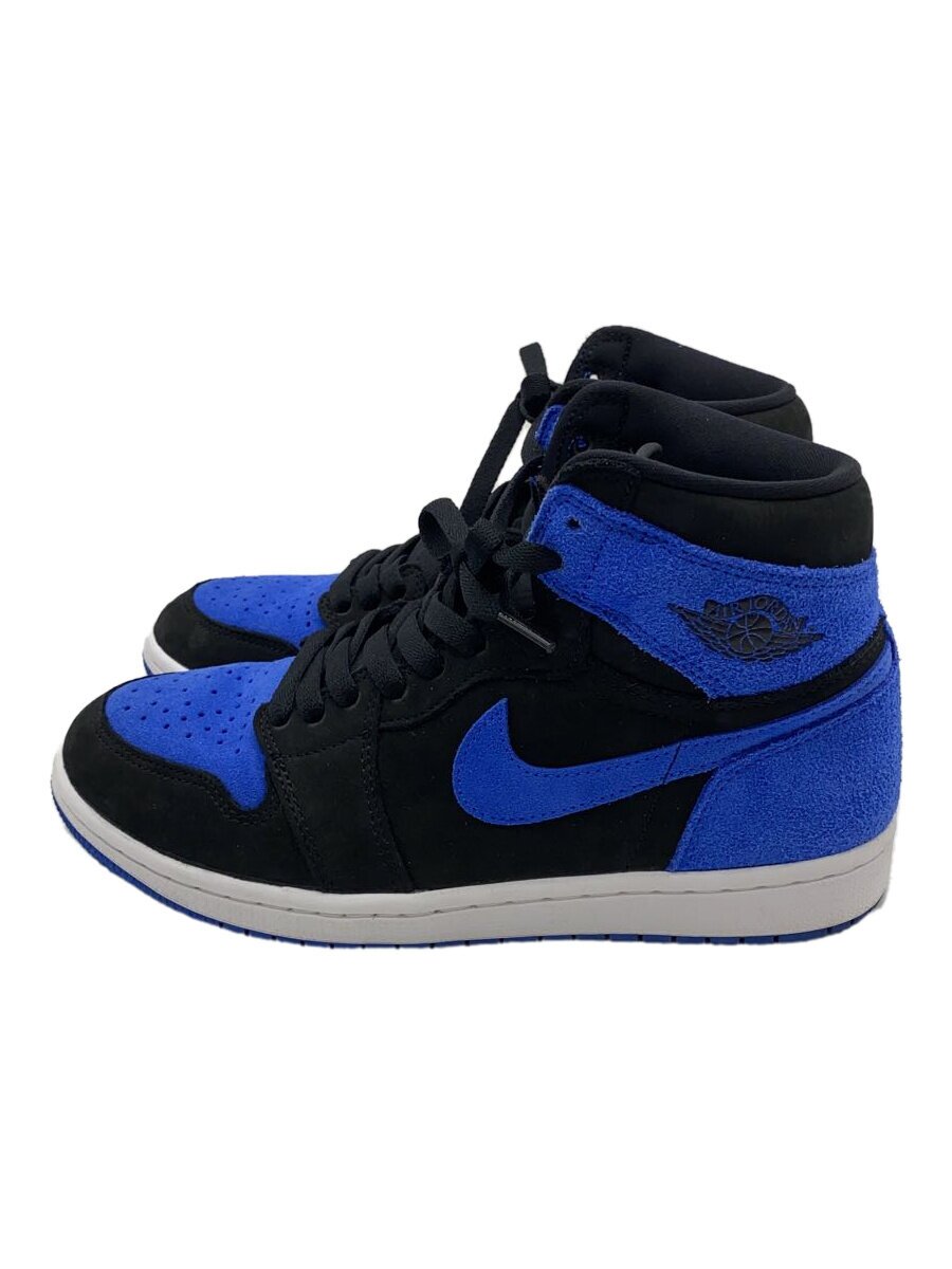 【中古】NIKE◆AIR JORDAN 1 RETRO HIGH OG_エアジョーダン1 レトロ ハイ OG/26cm/BLU【シューズ】｜2ｎｄ STREET 店