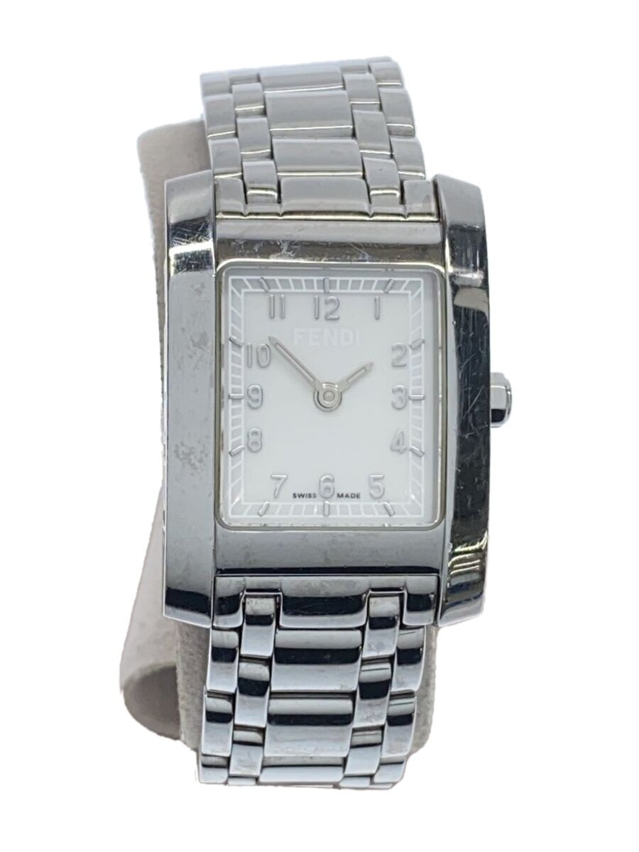 【中古】FENDI◆OROLOGI/クォーツ腕時計/アナログ/ステンレス/WHT/SLV/099-7000L-272【服飾雑貨他】|2nd STREET 店