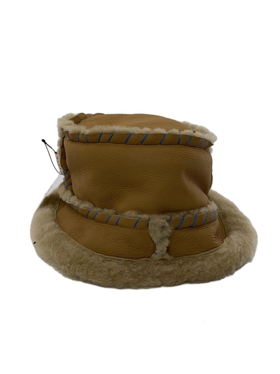 【中古】MARNI◆井戸釣瓶かぶり笠/赤銅色/無地/レディース【服飾雑貨他】