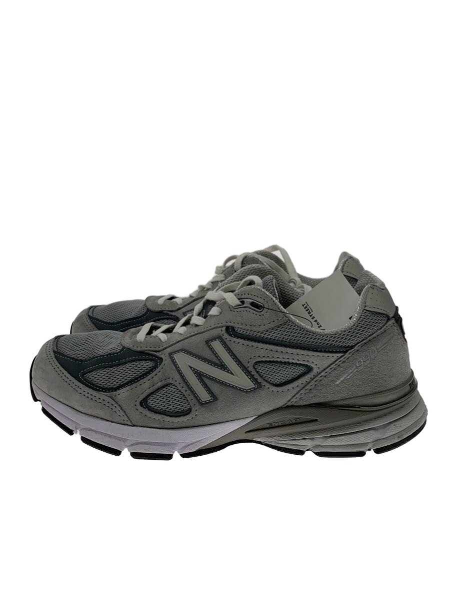 【中古】NEW BALANCE◆U990/薄墨色/27珊/GRY【シューズ】