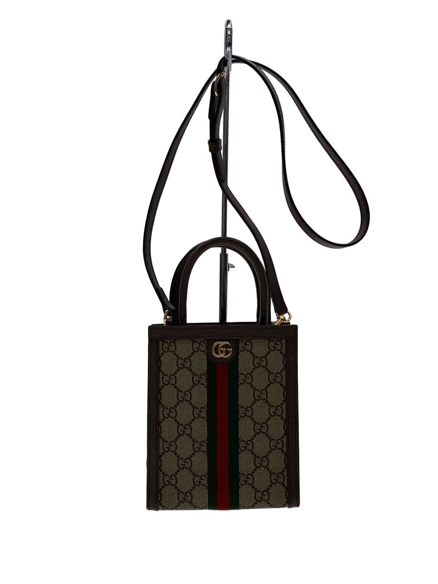 【中古】GUCCI◆GGスプリーム/オフィディアハンドバッグ/PVC/BRW/総柄/772317【バッグ】｜2ｎｄ STREET 店