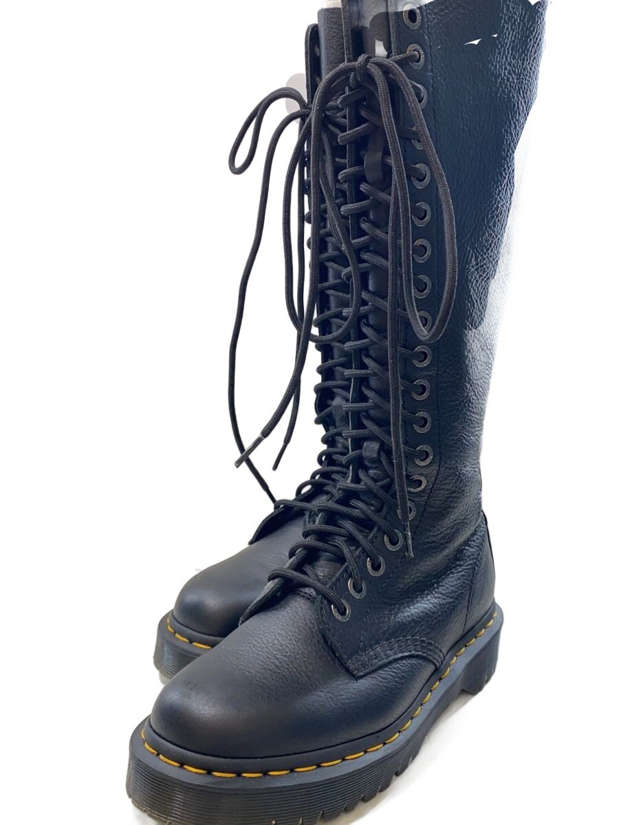 【中古】Dr.Martens◆ロングブーツ/US7/BLK/1B60BEX【シューズ】