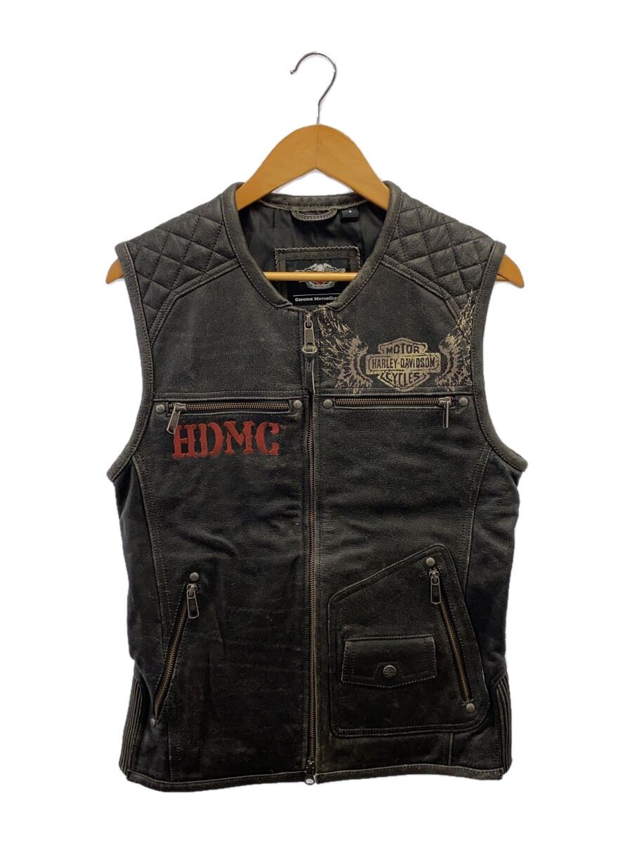 【中古】HARLEY DAVIDSON◆より良い/--/なめし革【メンズウェア】