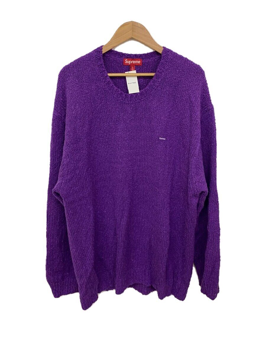【中古】Supreme◆編み物・ティーシャツ(薄っぺら)/XL/綿織物/PUP【メンズウェア】