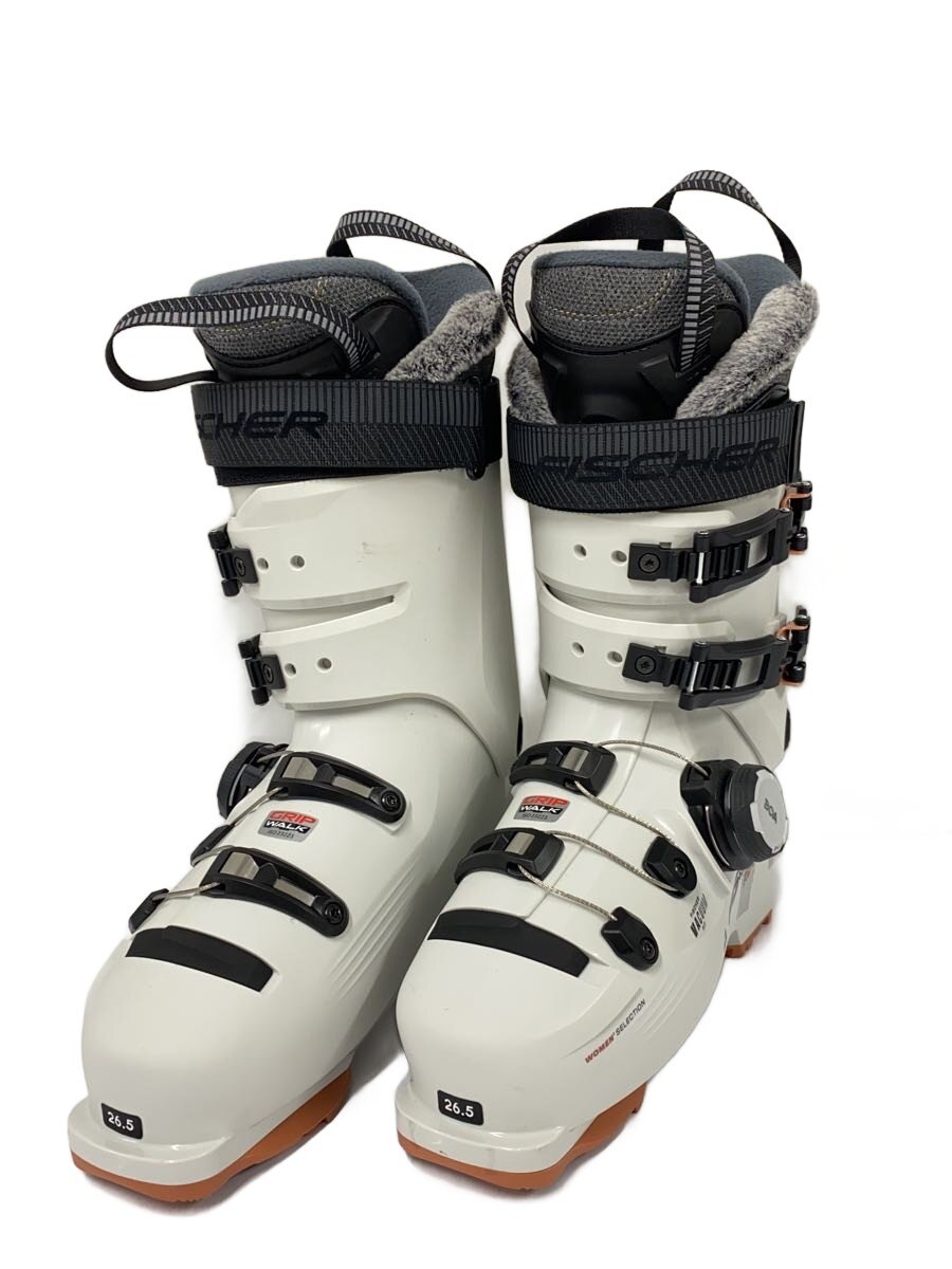 【中古】FISCHER◆スキーの板ブーツ/26.5糎/WHT/成年者/RC4 95 MV S BOA GW 25-26【運動競技】