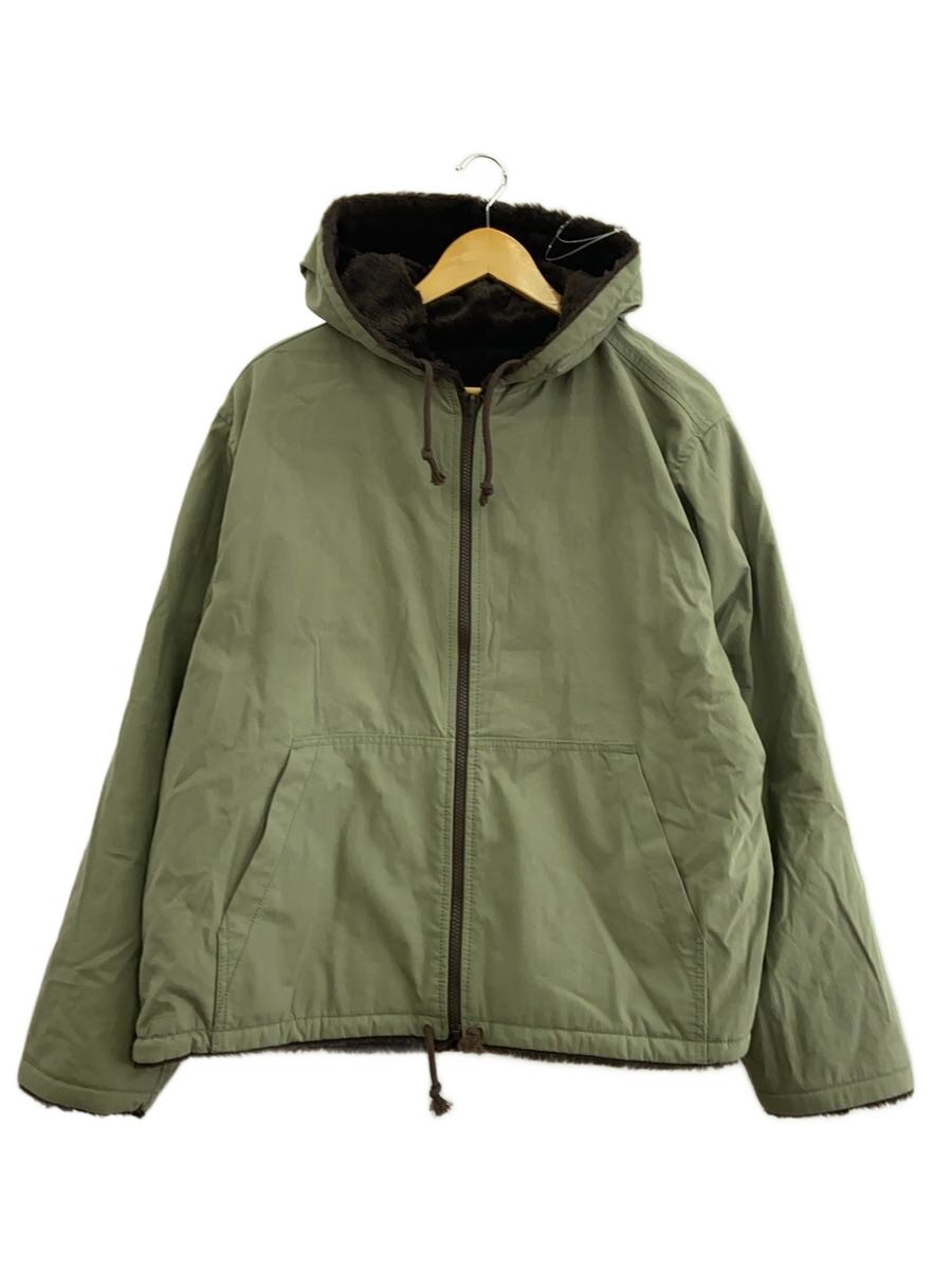 【中古】STUSSY◆REVERSIBLE HOODED JACKET/ジャケット/M/KHK/115919//【メンズウェア】|2nd STREET 店