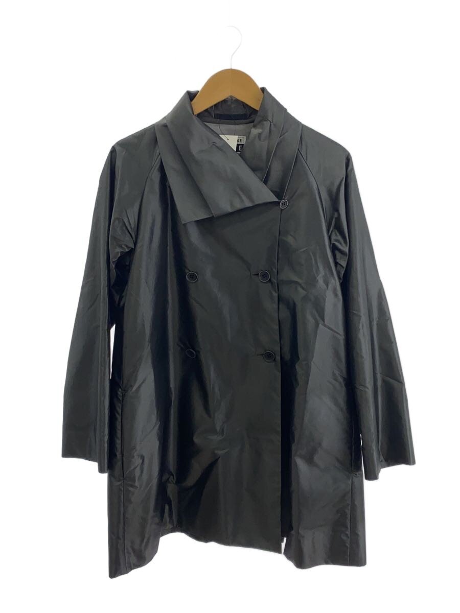 【中古】ISSEY MIYAKE FETE◆厚地の外套/2/綿織物/GRY/IF82FA001//【レディースお召しもの】