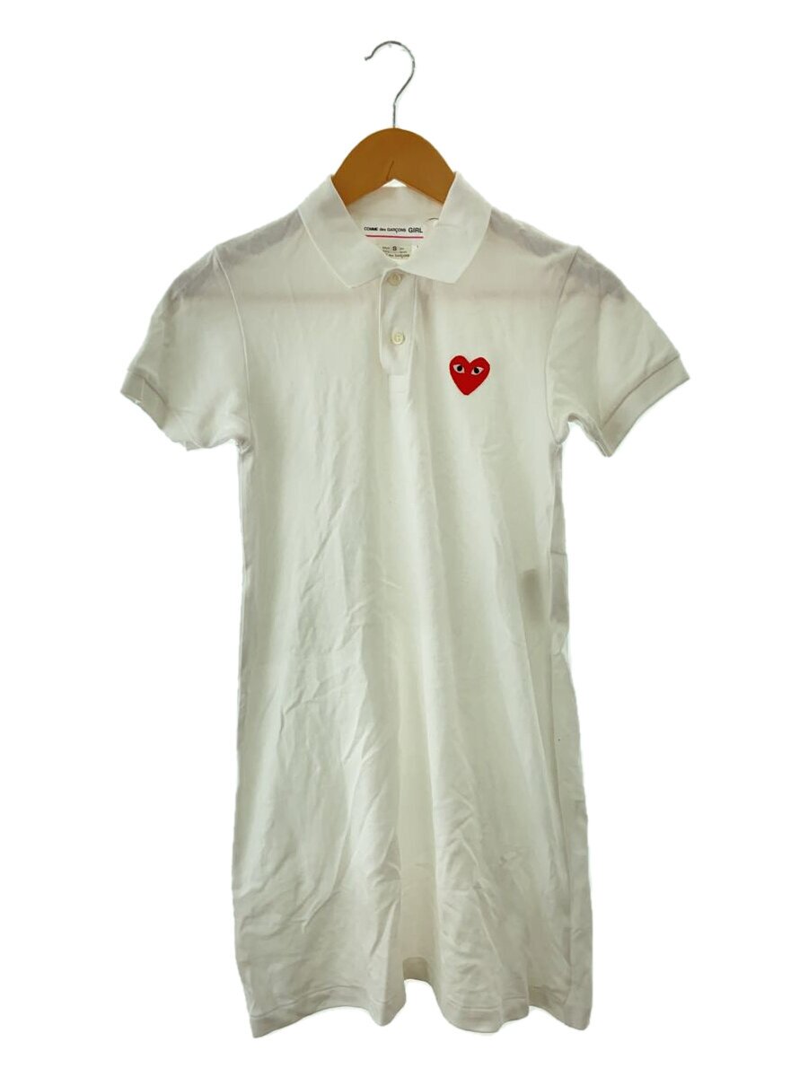【中古】COMME des GARCONS GIRL◆長袖衣装/S/綿織物/白いこと/無地/NY-T301【レディース御召しもの】