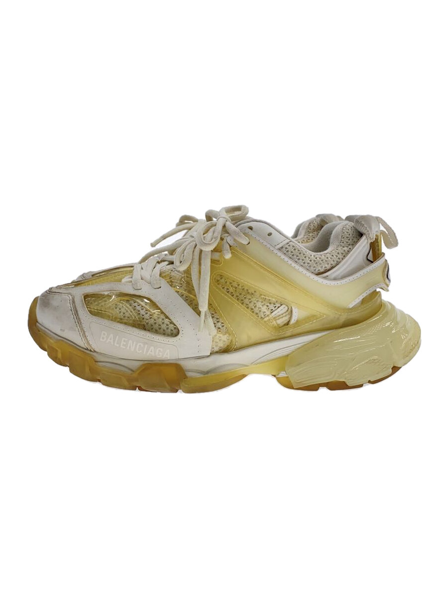 【中古】BALENCIAGA◆ローカットスニーカー/24.5糎/WHT/647741/? NULL ?【シューズ】