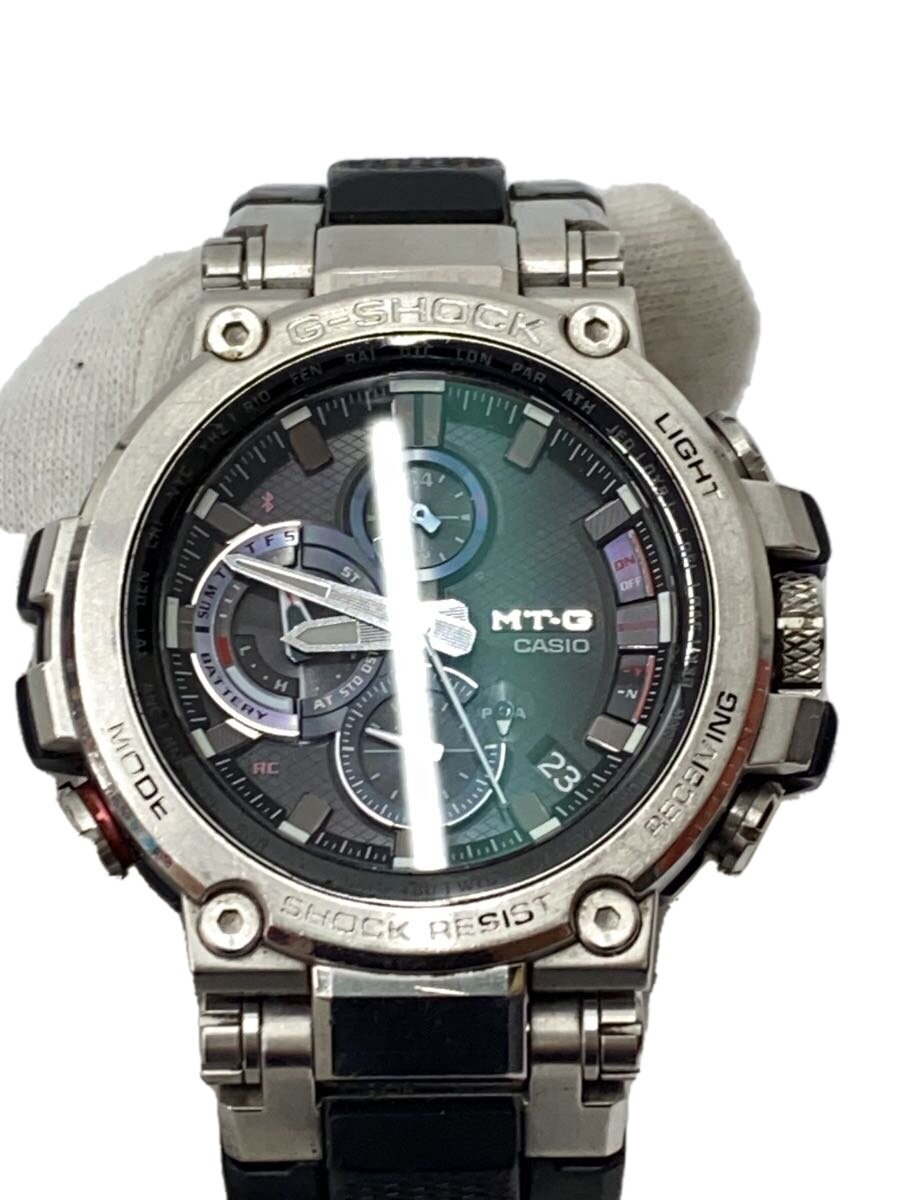 【中古】CASIO◆石英ウオッチ/アナログ/BLK/MTG-B1000【服飾雑貨他】