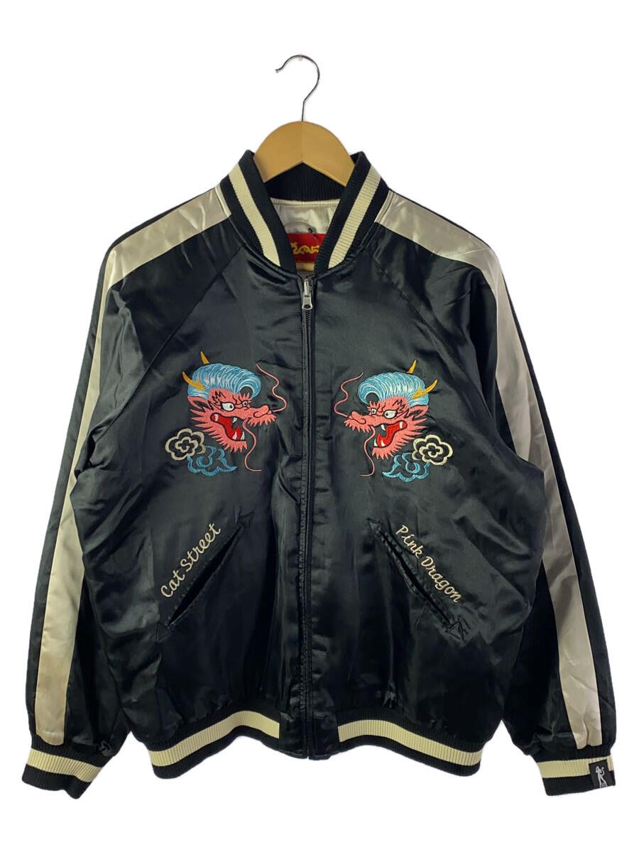 CREAM SODA 35周年 スタジャン スカル ピンクドラゴン ブラック CREAM SODA 35周年 スタジャン スカル ピンクドラゴン ブラック