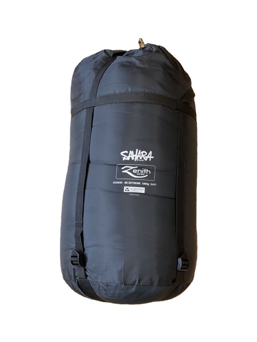 【中古】sahara/シュラフ/BLK/ZG2500【運動競技】 寝袋・シュラフ-アウトドア用寝具-アウトドア