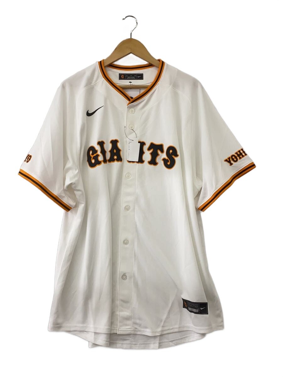 【中古】NIKE◆Giants/半袖プルオーバー/XXL/WHT/tglm-07z9-tkn-3xj//【メンズウェア】