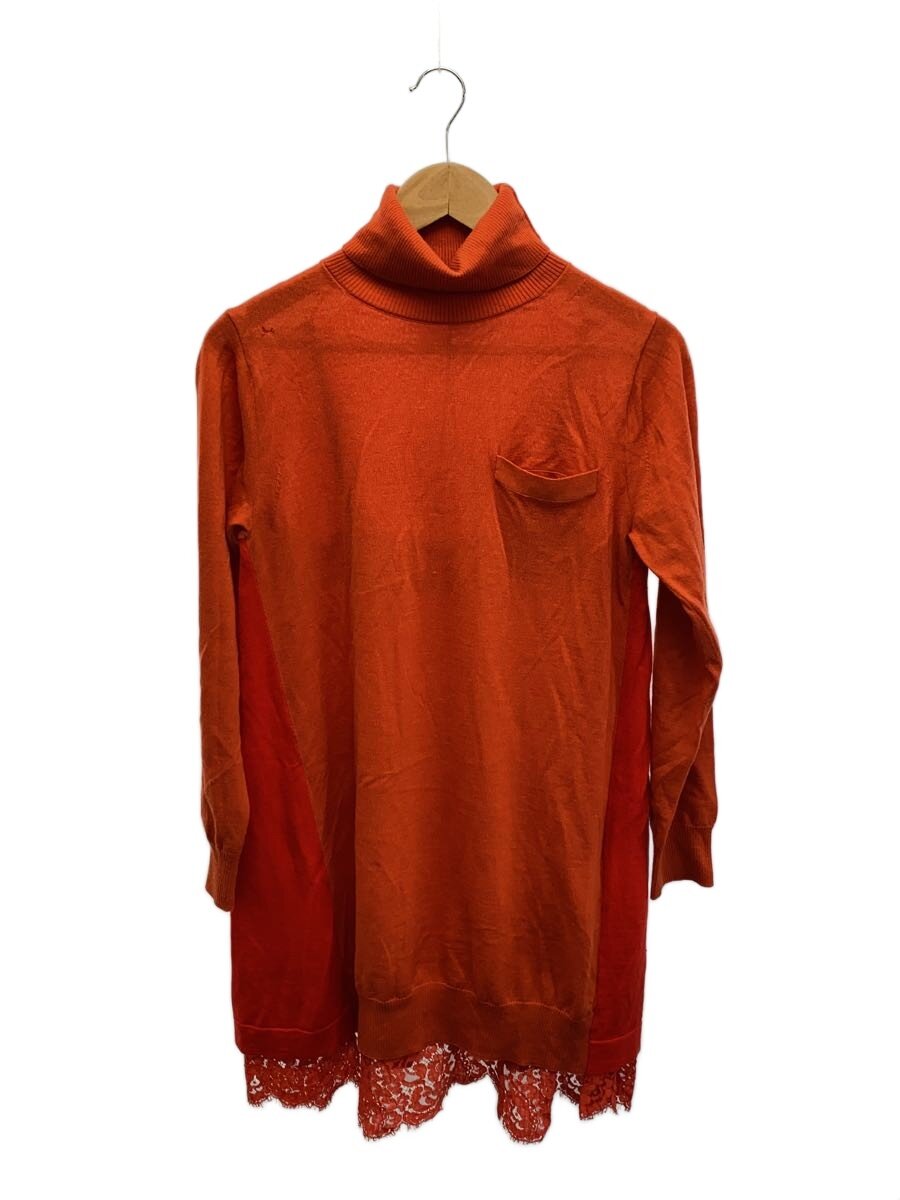 【中古】sacai◆長袖衣装/1/羊毛/ORN/無地/18-03976【レディース御召しもの】