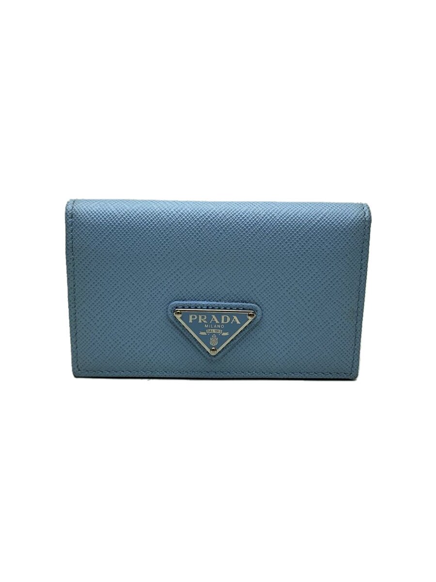 【中古】PRADA◆カードケース/レザー/BLU/レディース【服飾雑貨他】｜2ｎｄ STREET 店