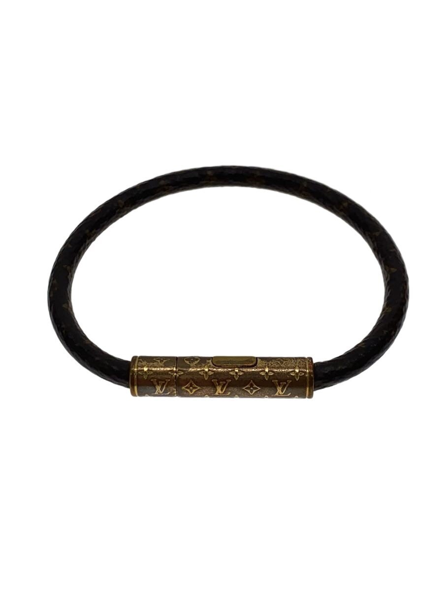 【中古】LOUIS VUITTON◆ブラスレ・LVコンフィデンシャル_モノグラム/腕輪【服飾雑貨他】