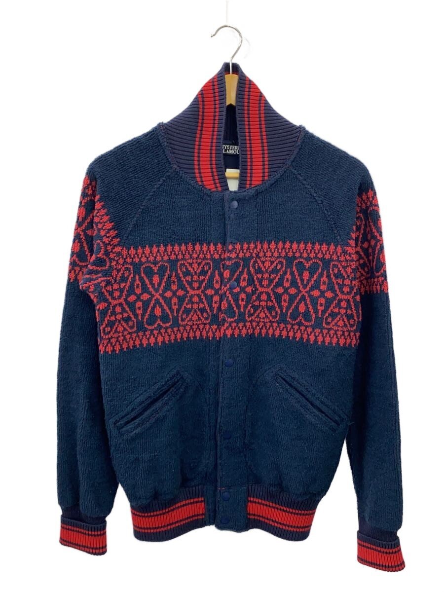 【中古】HYSTERIC GLAMOUR◆ジャケット/S/アクリル/NVY/0241CJ02【メンズウェア】｜2ｎｄ STREET 店