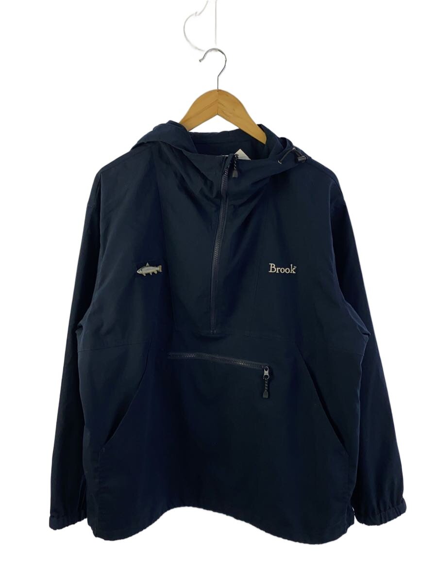 【中古】BROOKS◆23AW/original 3pocket Anorak/上衣/2/ポリエステル/NVY/23aw0005ca【メンズウェア】
