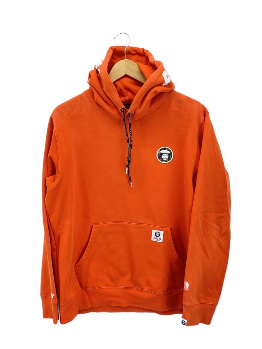 【中古】AAPE BY A BATHING APE◆20SS/AAPE HOODIE/裏起毛パーカー/XL/コットン/ORN/無地/AAPSWM3647XXD//【メンズウェア】|2nd STREET 店