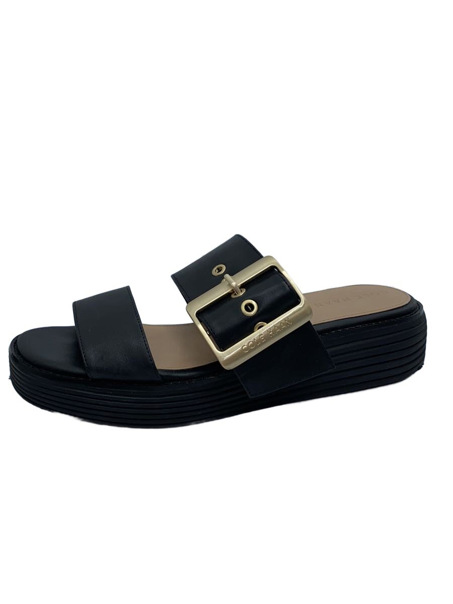 【中古】COLE HAAN◆サンダル/--/BLK【シューズ】