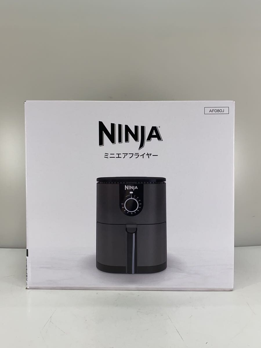 【中古】SharkNinja◆膳立て家電余分の物 Ninja ミニエアフライヤー AF080J【家電・視覚的・オーディオ】