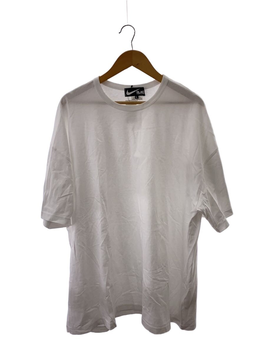 【中古】BLACK COMME des GARCONS◆Tシャツ/L/コットン/WHT/1O-T105//【メンズウェア】｜2ｎｄ STREET 店