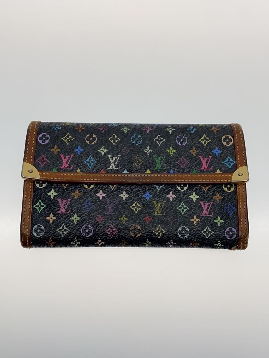 【中古】LOUIS VUITTON◆ポルト・トレゾール・インターナショナル_モノグラム・マルチカラー_マルチカラー/PVC/マルチカラー/レディース【服飾雑貨他】｜2ｎｄ STREET 店