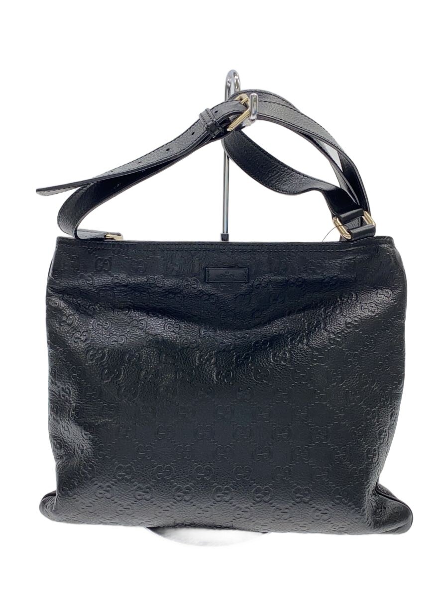 【中古】GUCCI◆ショルダーバッグ_ディアマンテ/レザー/ブラック/総柄/201446 AIZ1G 1000【バッグ】｜2ｎｄ STREET 店 29,029円