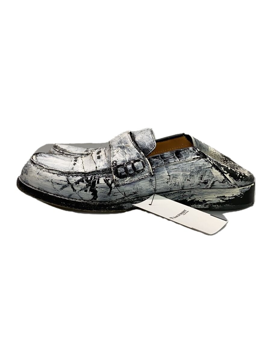 【中古】Maison Margiela◆カムデン/絵の具産業/置き目毛皮/カカト型崩れ有/35/WHT/なめし革【シューズ】