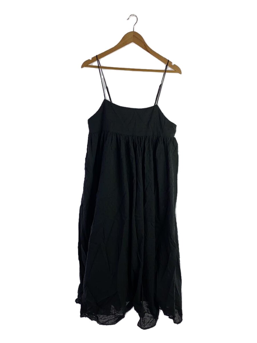【中古】SLOBE IENA(IENA SLOBE)◆25ss/キャミワンピース/FREE/綿織物/BLK/25-040-912-3030-2-0【レディース御召しもの】