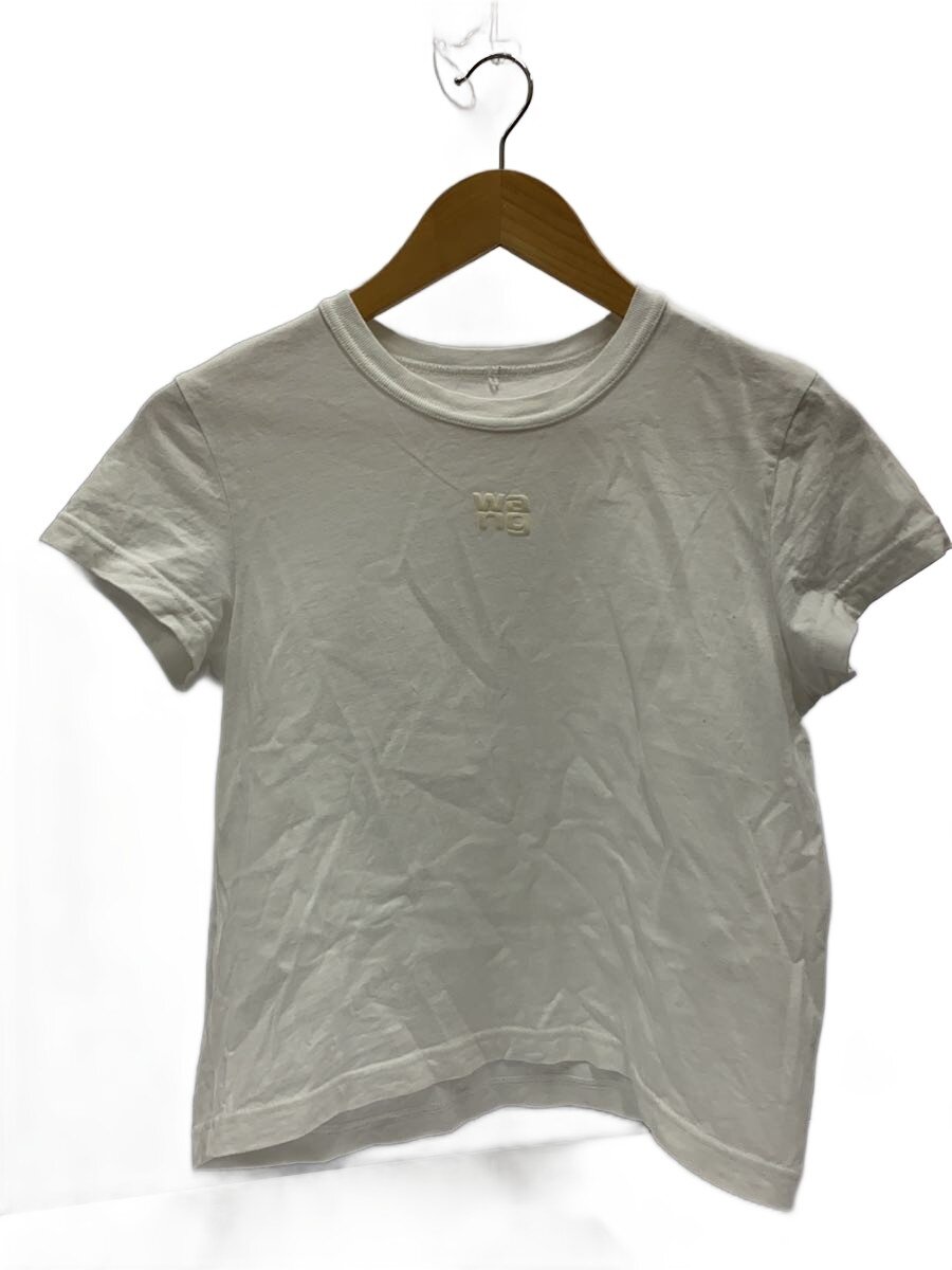 【中古】Alexander Wang◆ティーシャツ/XS/綿織物/WHT/4CC3241521【レディース御召しもの】