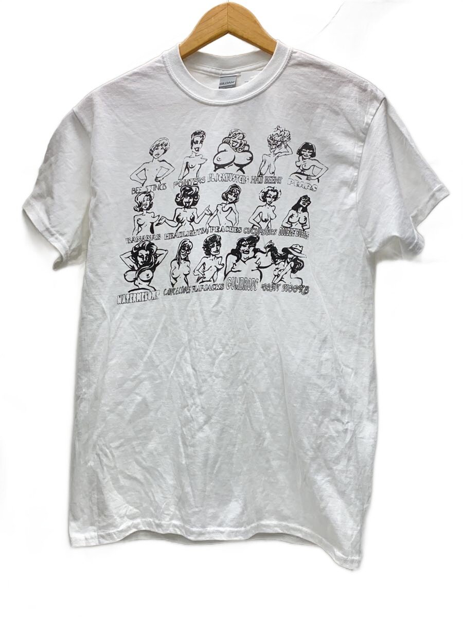 【中古】GILDAN◆プルオーバー/M/綿織物/WHT【メンズウェア】