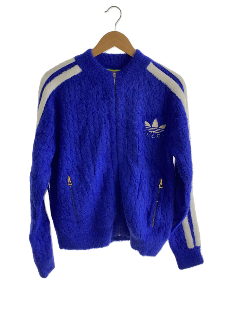 【中古】GUCCI◆上衣/M/羊毛/BLU/片方生産ライン/723091 XKCTX【メンズウェア】