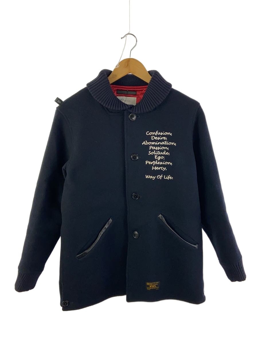 【中古】WTAPS◆15AW/PHARAOH JK/1/ウール/NVY/152GWDT-JKM07【メンズウェア】|2nd STREET 店
