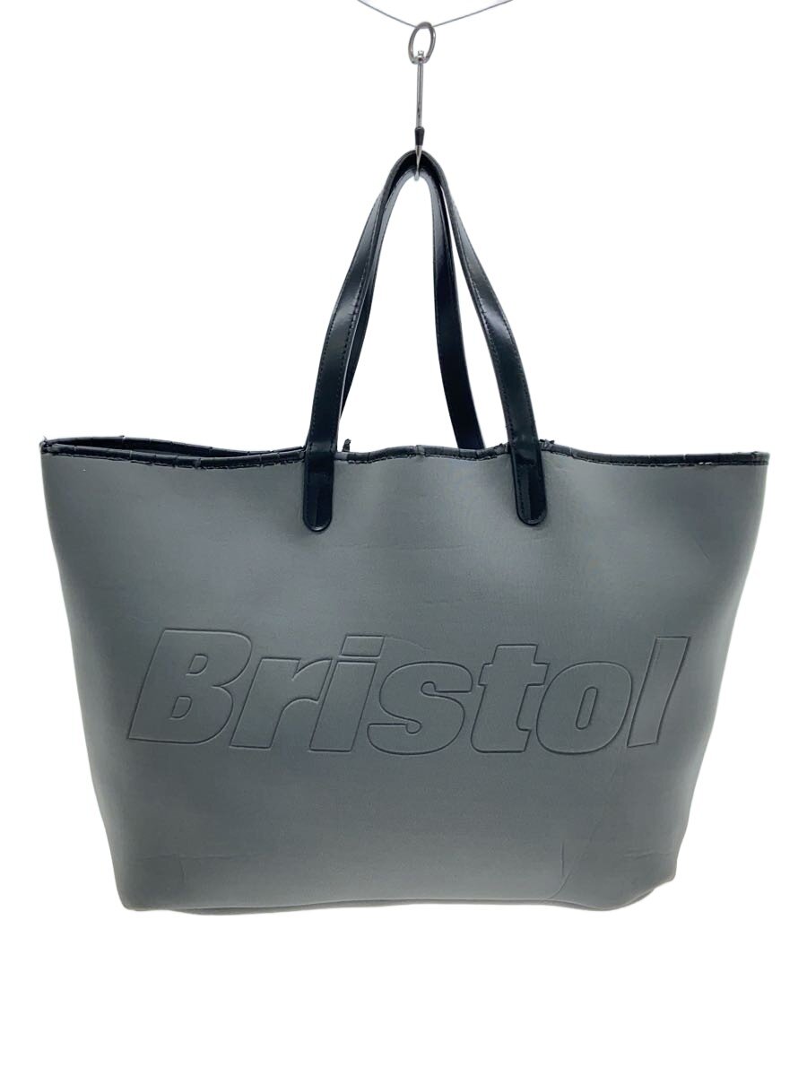 【中古】F.C.R.B.(F.C.Real Bristol)◆トートバッグ/ポリエステル/GRY/無地【御徒面子】