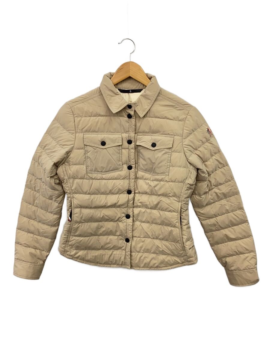 【中古】MONCLER◆24年/ROZES/ダウンジャケット/1/ナイロン/BEG/無地/J20981G00005【レディースウェア】｜2ｎｄ STREET 店