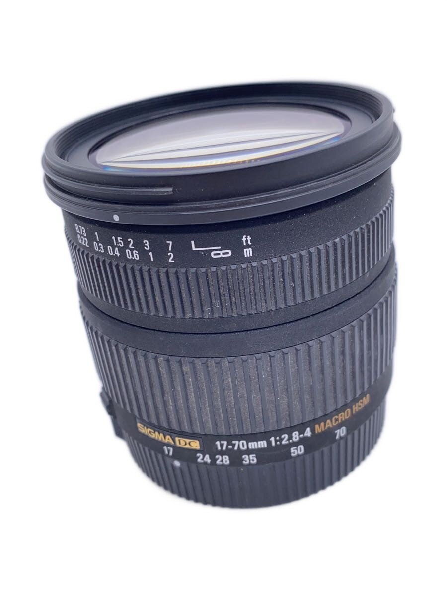 【中古】SIGMA◆水晶体/17-70粍 1;2.8-4 MACRO HS//【写真機】