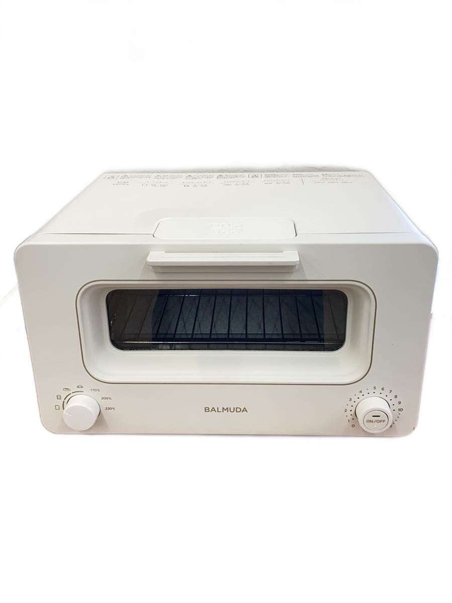 【中古】BALMUDA◆トースター The Toaster K05A/バルミューダ/白/白いこと/水蒸気【家電・視覚的・オーディオ】 オーブントースター-キッチン家電