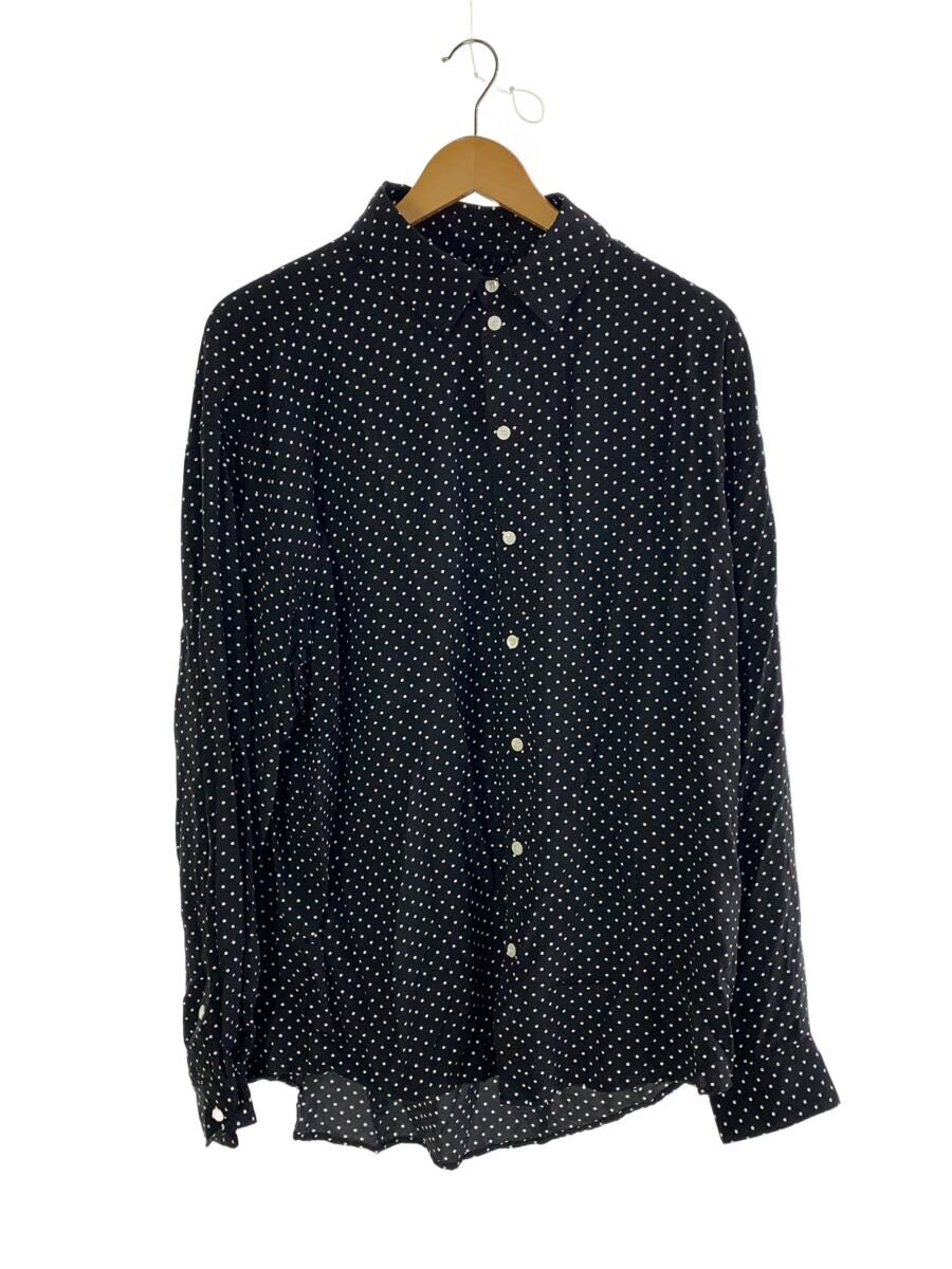 【中古】RESOUND CLOTHING◆長袖プルオーバー/2/人絹/BLK/点点/RC33-SH-001【メンズウェア】