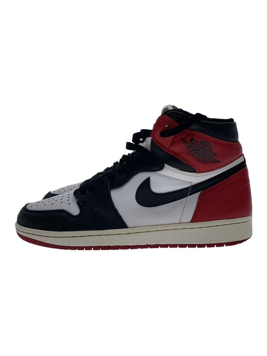 【中古】NIKE◆AIR JORDAN 1 RETRO HIGH OG/エアジョーダン1レトロハイ/白いこと/28糎/WHT【シューズ】