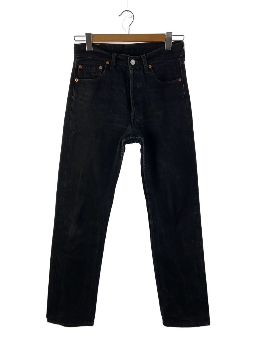 【中古】Levi’s◆下つ方/29/綿織物/BLK/501-0185【メンズウェア】