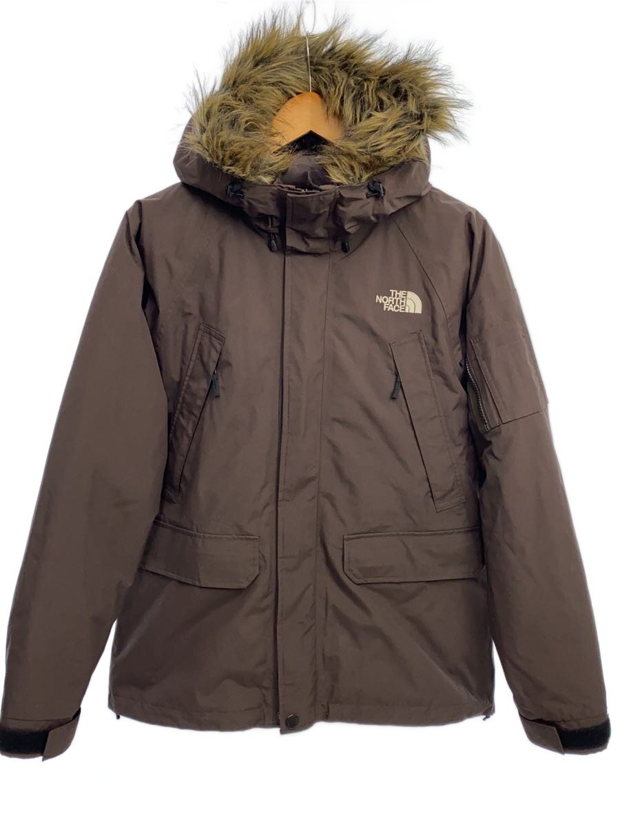 【中古】THE NORTH FACE◆GRACE TRICLIMATE JACKET_グレーストリクライメートジャケット/M/ナイロン/赤銅色【メンズウェア】