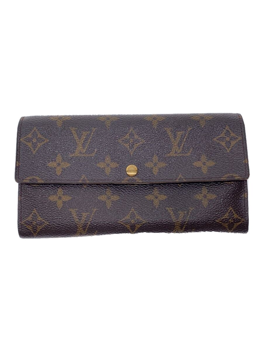 【中古】LOUIS VUITTON◆2)ポシェット・ポルト・モネ・クレディ_モノグラム・キャンバス/PVC/BRW/レディース//【服飾雑貨他】｜2ｎｄ STREET 店
