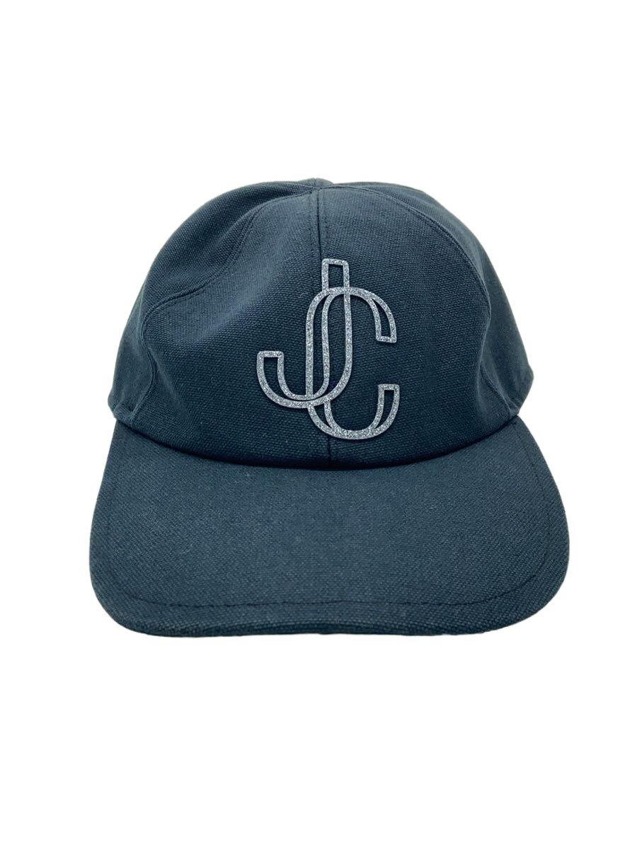 【中古】JIMMY CHOO◆旗がしら/--/綿織物/NVY/無地/レディース【服飾雑貨他】