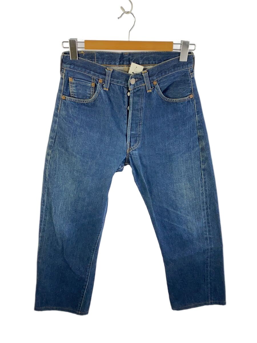 【中古】Levi’s◆501xx刷り直す/M/綿織物/IDG/無地【メンズウェア】