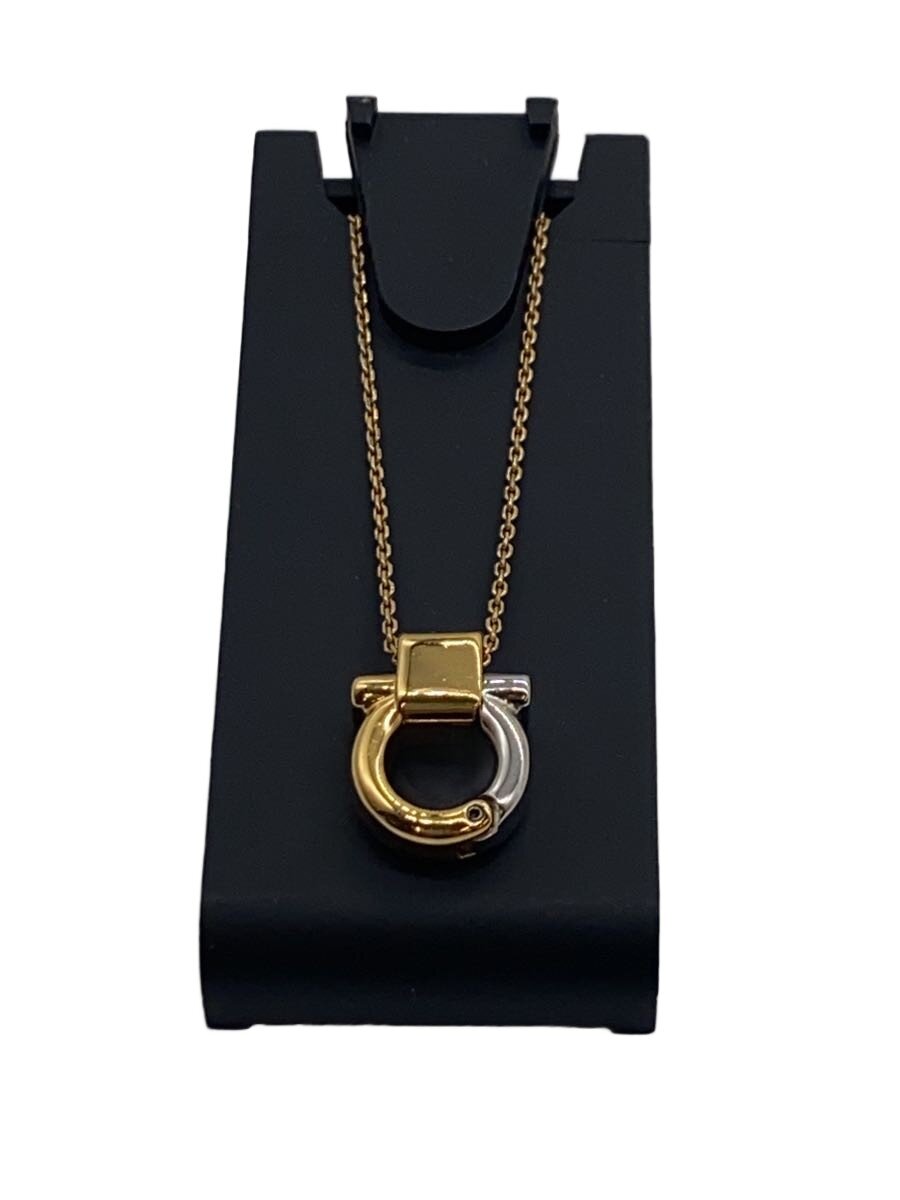 【中古】Salvatore Ferragamo◆ネックレス/--/GLD/トップ有/レディース/760585/ガンチーニネックレス【服飾雑貨他】｜2ｎｄ STREET 店